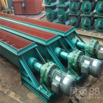 普通碳鋼U型螺旋輸送機 高效經濟的煤炭、石料與水泥輸送方案